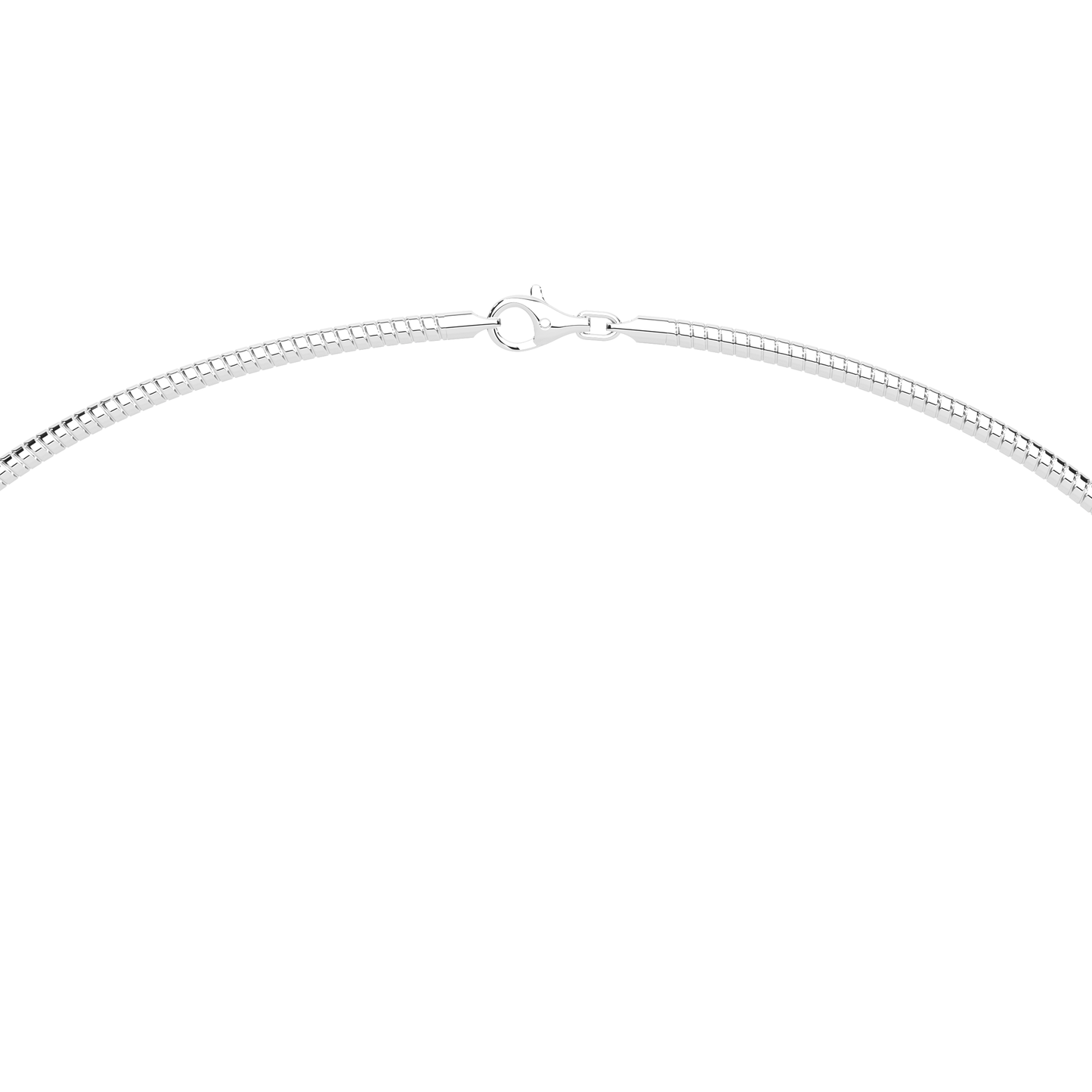 The Parla Omega | Vertical Emerald Lab-Diamond Basket Pendant Necklace in 14K Gold