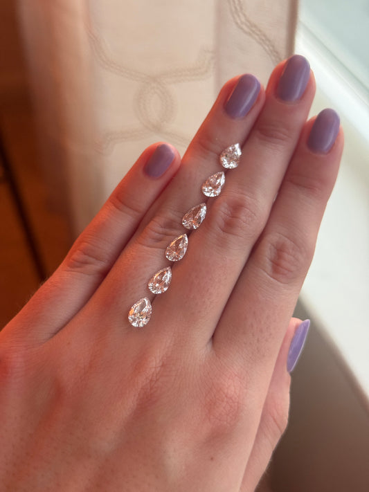 1ct Pear | D VS2 | IGI Certified
 | Lab-Diamond