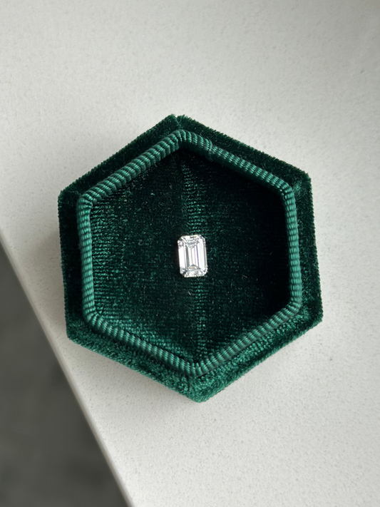1ct Emerald | D VS2 | IGI Certified  | Lab-Diamond