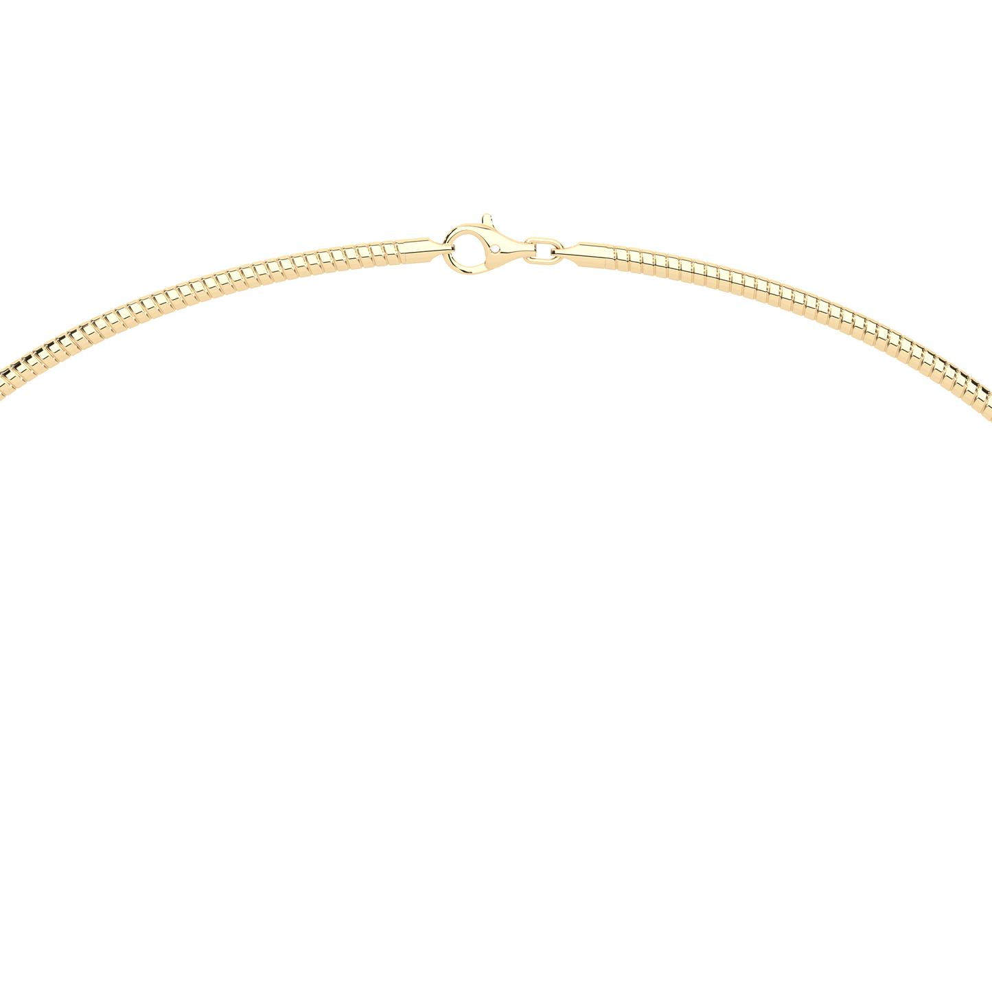 The Parla Omega | Vertical Marquise Lab-Diamond Basket Pendant Necklace in 14K Gold